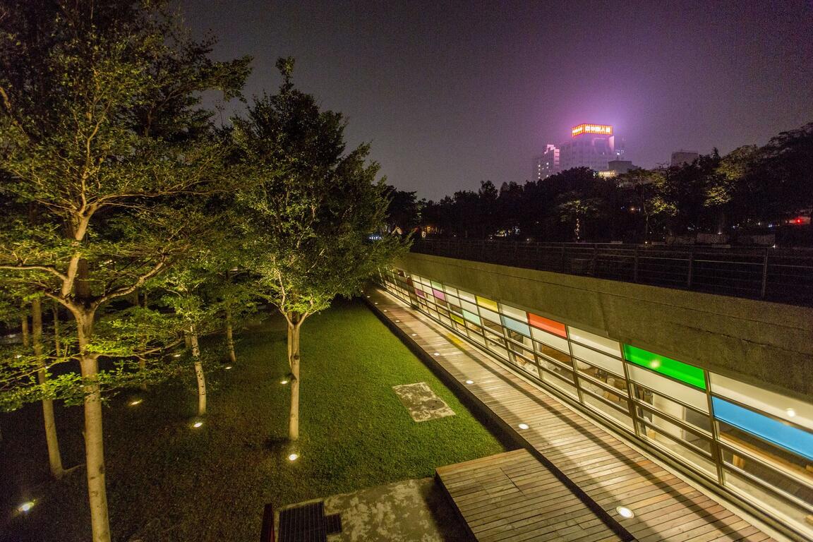 国立台湾美术馆-夜景