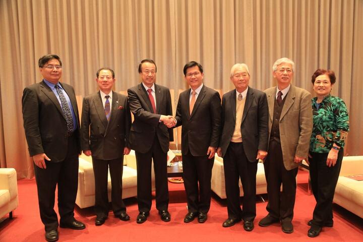日本石川縣加賀市長拜訪市府 林市長盼兩市溫泉觀光包機直飛