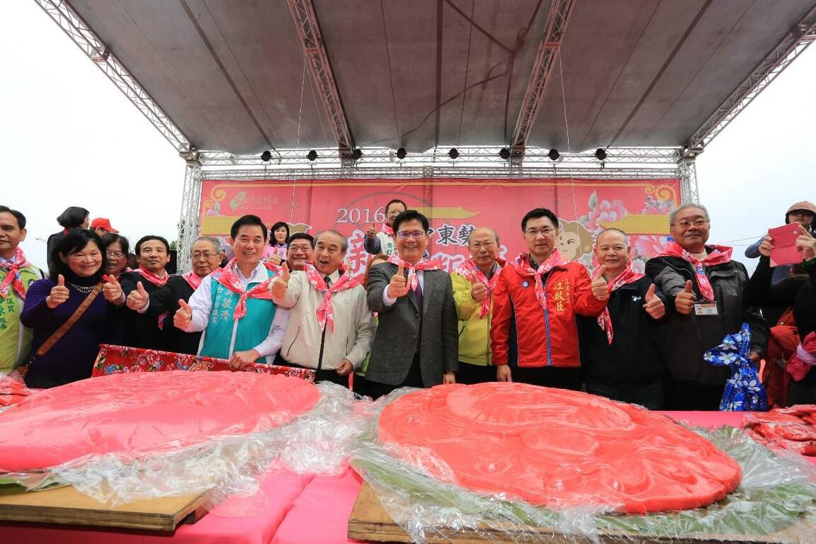 新丁粄節熱鬧開幕 林市長盼將東勢客家文化發揚光大