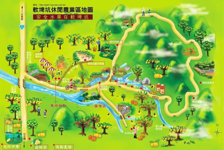 2016臺中賞螢活動-MAP