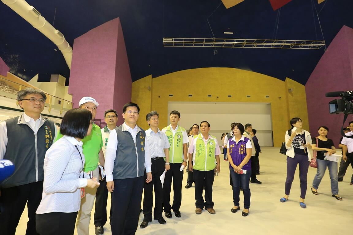 視察洲際迷你蛋 林市長:打造全台首座棒球運動休閒園區