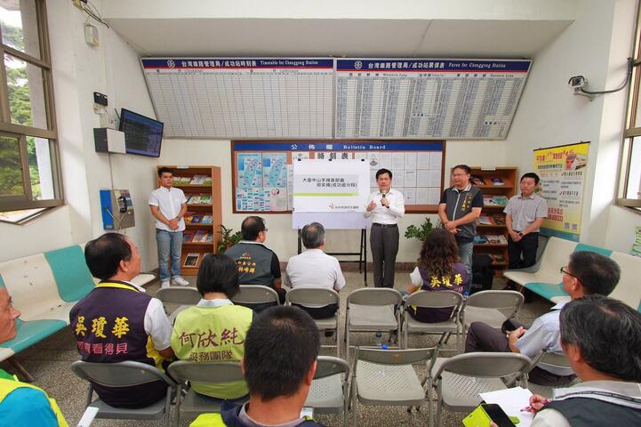 成追线双轨化预计110年完工 林市长吁一并施作大庆至乌日段的高架化工程-市长会议