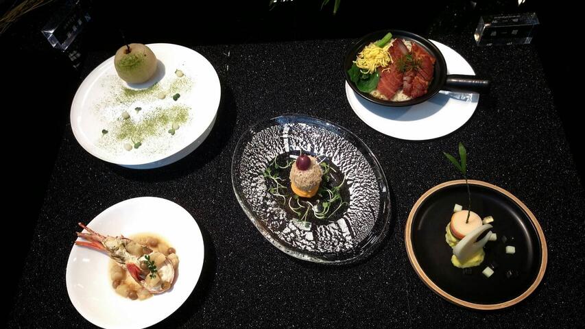 主廚力推花博套餐 - 五菜色