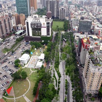 市民廣場、草悟道-俯瞰圖