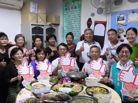 中市府推市場文化 辦建國市場特展、第五市場辦桌活動