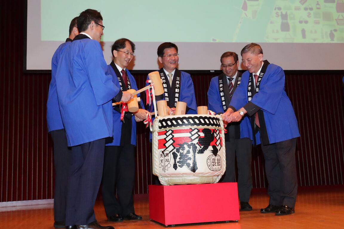 日本三井台中港投資案簽約 打造中台灣最大OUTLET PARK