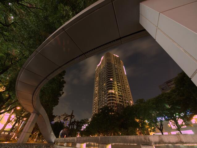 得獎作品  看見台中 銀牌 張永芳  草悟道夜色