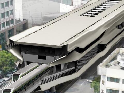 中市捷運示意圖