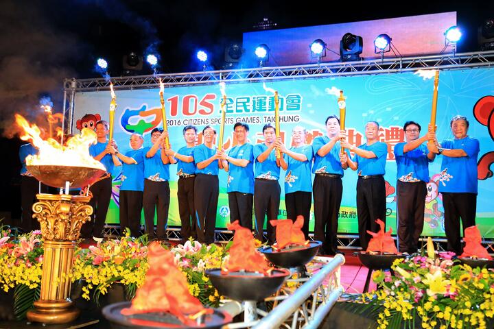 全民運聖火24日起環台 邀民眾來台中為選手加油