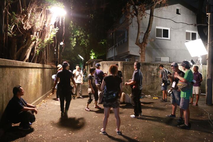 日本剧组台中拍摄中