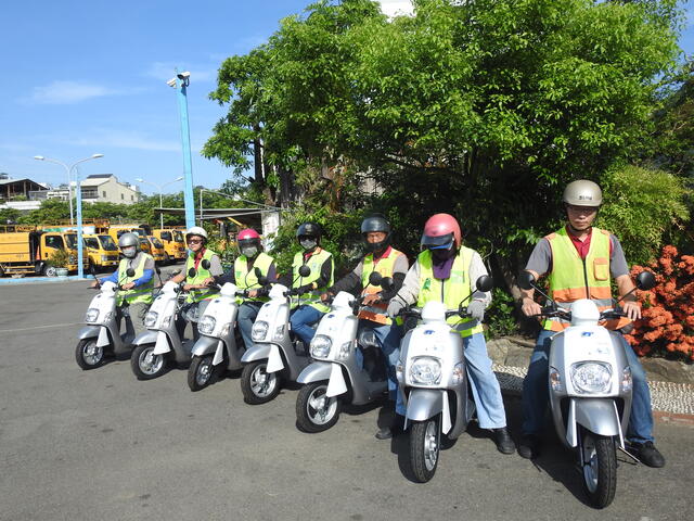 中市府「環保騎士隊」