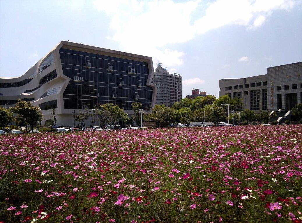 國資圖小花海已撒種籽 明年喜迎第三期花海、農夫市集開張