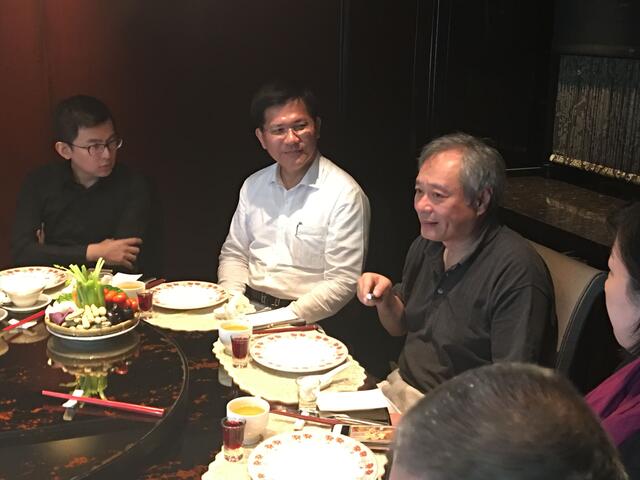 李安支持中台湾影视基地 提场地、人才、租税优惠等影视发展建言