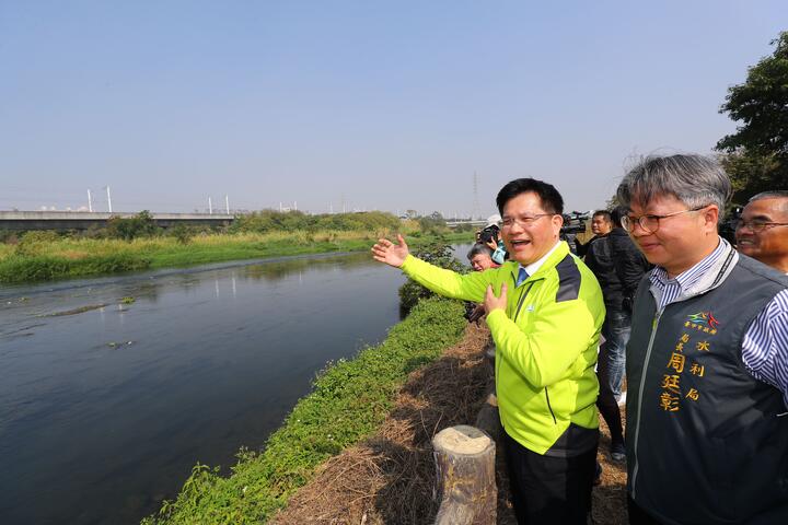筏子溪水岸廊道年底完工 林市長：打造世界級迎賓河