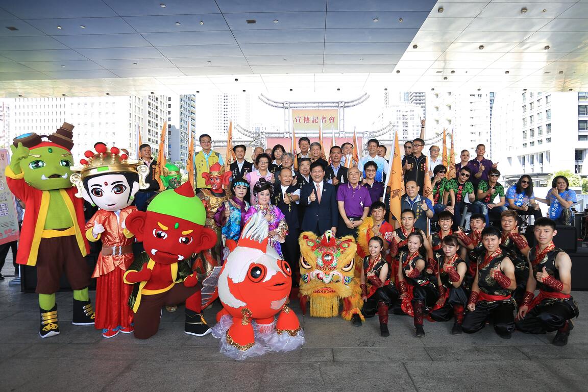 「百年媽祖會－眾神護台中」系列活動宣傳紀者會現況