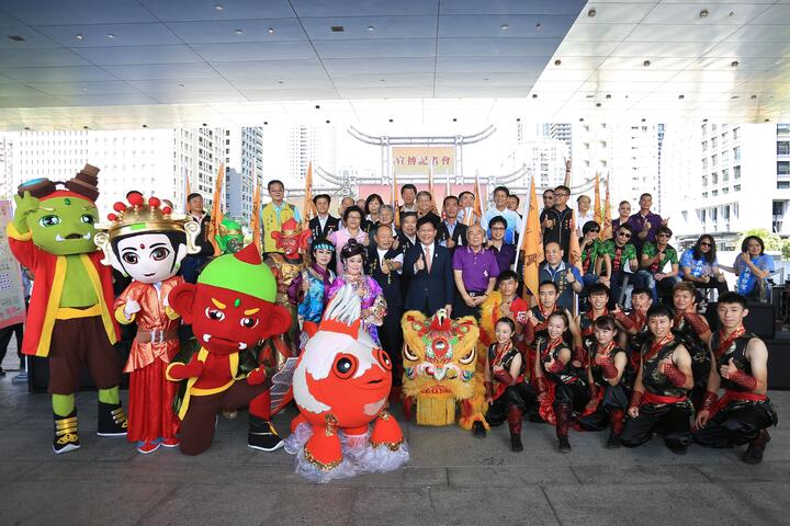 「百年媽祖會－眾神護台中」系列活動宣傳紀者會現況