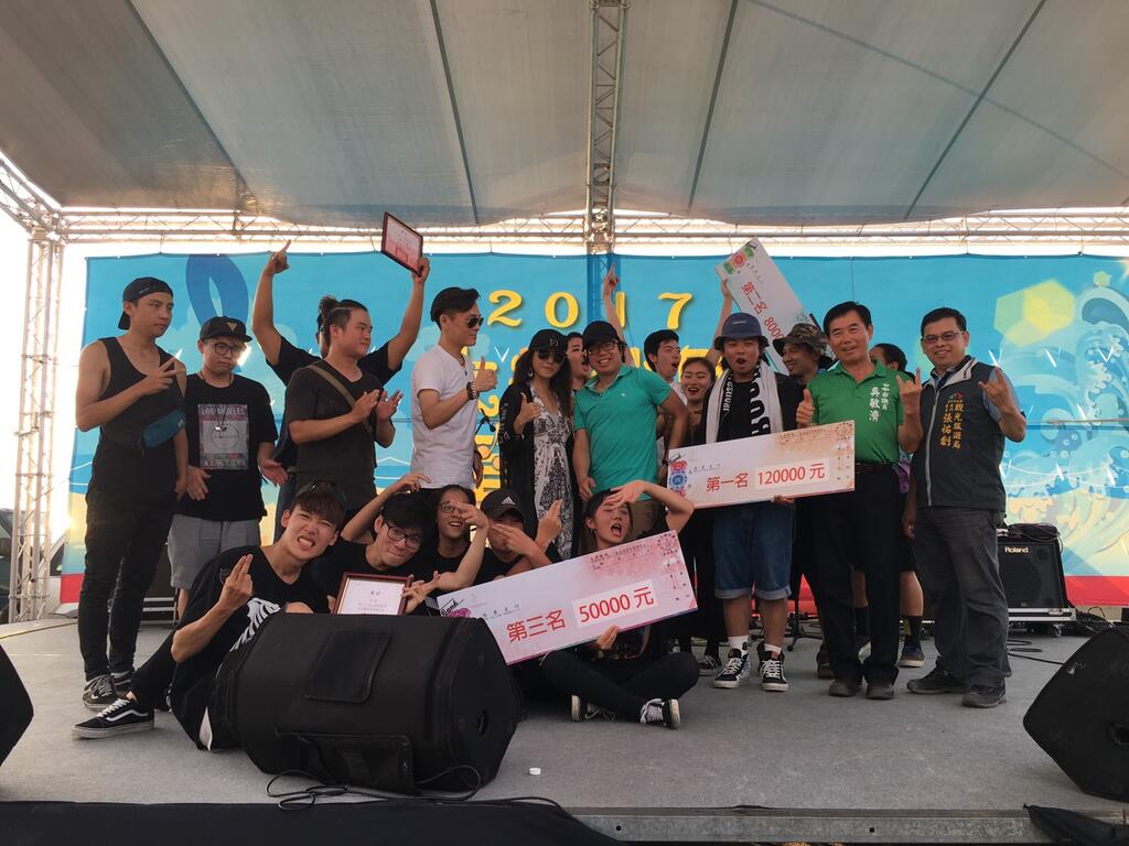 獲獎樂團大合照