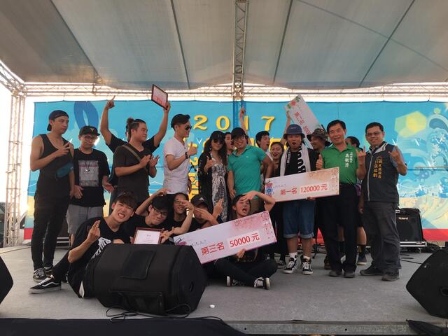 獲獎樂團大合照