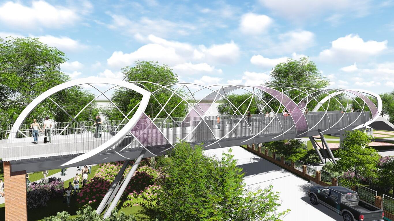 豐原葫蘆墩公園將打造花嫁廊道