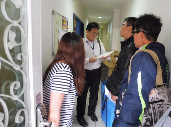 中市持續取締日租套房保障民眾權益