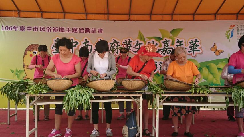 南屯麻芛文化嘉年華 推廣台中特產麻芛