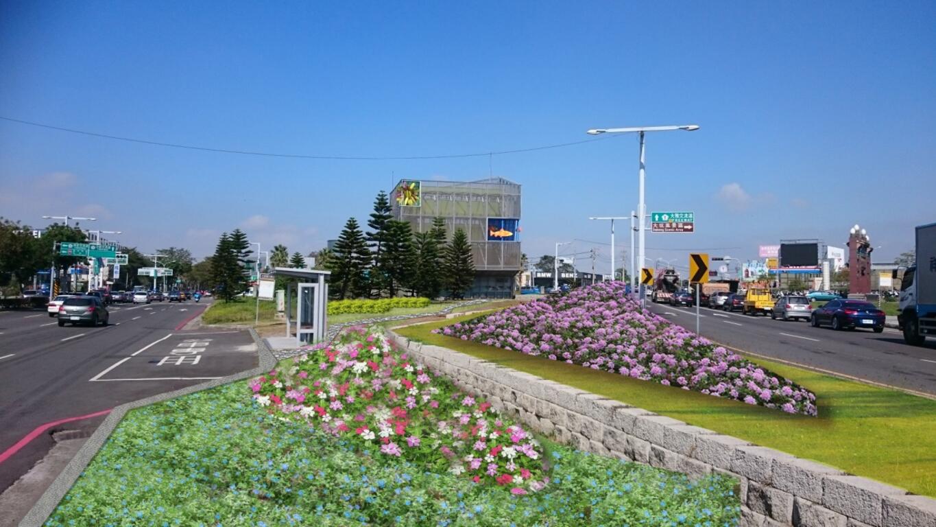 花博9工區建入口意象