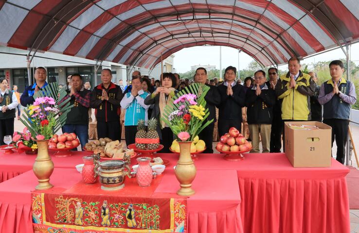 大甲西岐里運動場結合「封神演義」促進觀光今開工