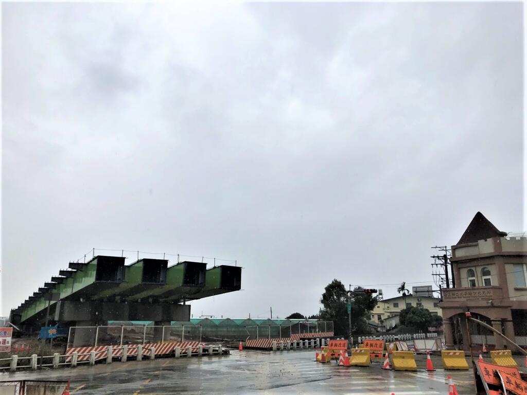 開闢花博聯外道路 后里部分路口將封閉施工