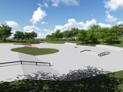 中市興建3座滑板場 春節後開工