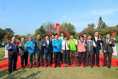 結合大里運動公園綠地 大里國民運動中心動土