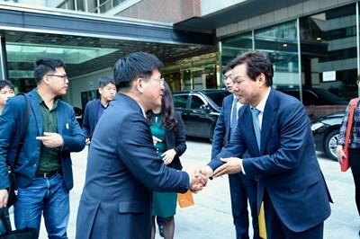 林市長力推釜山台中直航 韓國會議員允諾全力促成