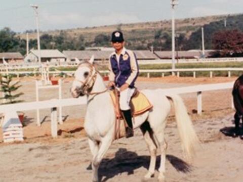 紀念珍貴外交史 阿拉伯馬將現蹤台中花博