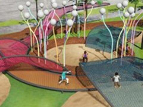 夢幻台中花博 豐原葫蘆墩「大地調色盤」9月亮相