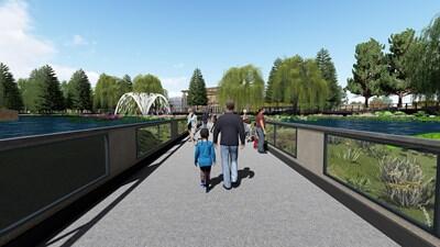 花博分水步道 一眼看透水域生態系秘密