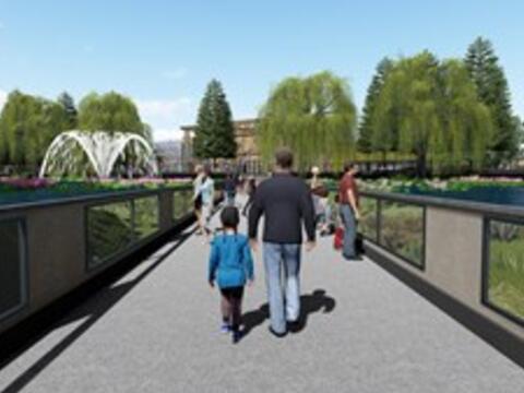 花博分水步道 一眼看透水域生態系秘密