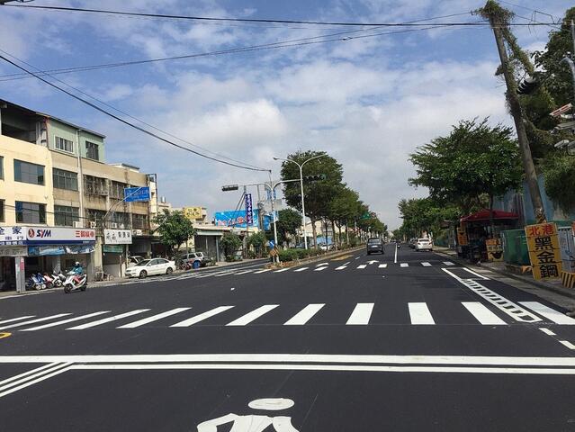 海線舊台一線完成「最後一哩路」 沙鹿區沙田路路平完工