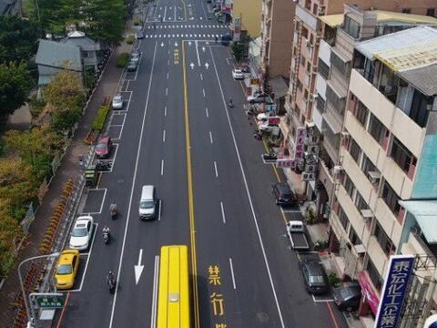 改善通學安全 台中路、復興路三段路平專案完工