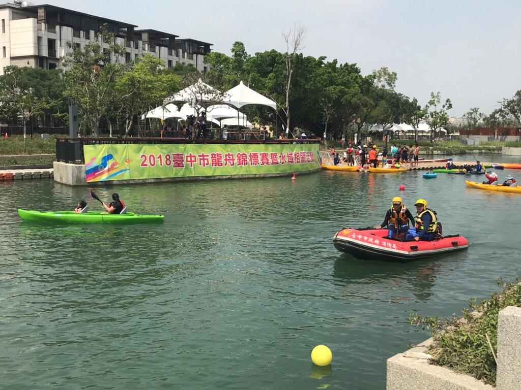 接續龍舟賽活動 台中軟埤仔溪開放獨木舟體驗、欣賞輕艇競賽