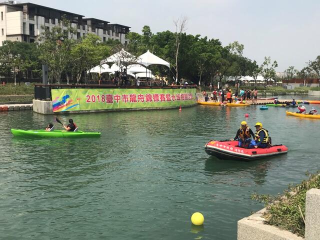 接續龍舟賽活動 台中軟埤仔溪開放獨木舟體驗、欣賞輕艇競賽