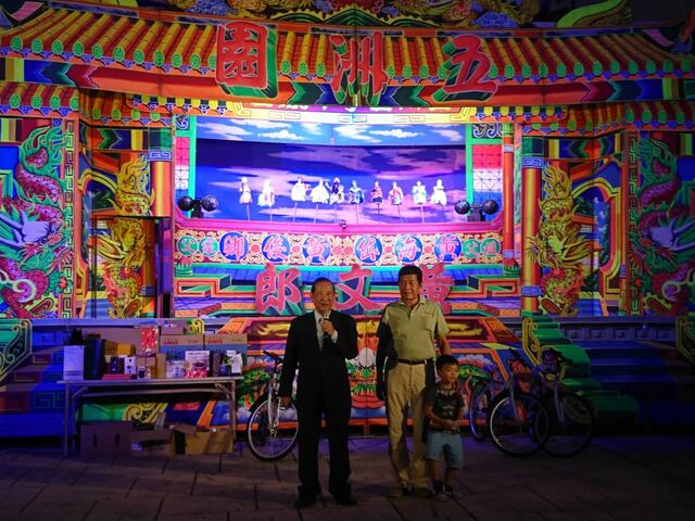 布袋戏演绎鲁班公故事 龙井巧圣先师庙登场