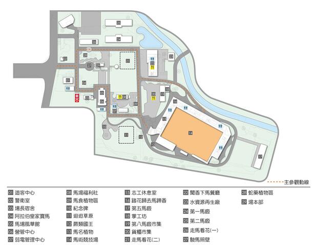 后里馬場區域圖