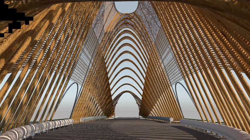 用竹子打造中央山脈 花博「竹跡館」入圍2018世界建築獎