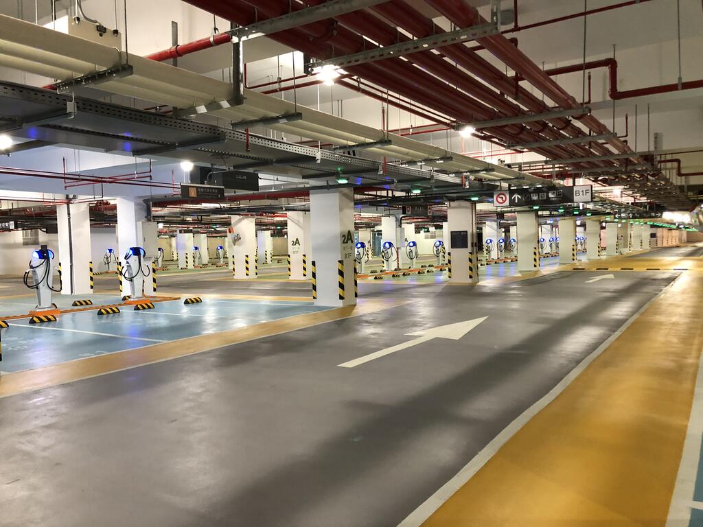 水湳智慧城中央停車場8/1啟用 推多項優惠方案