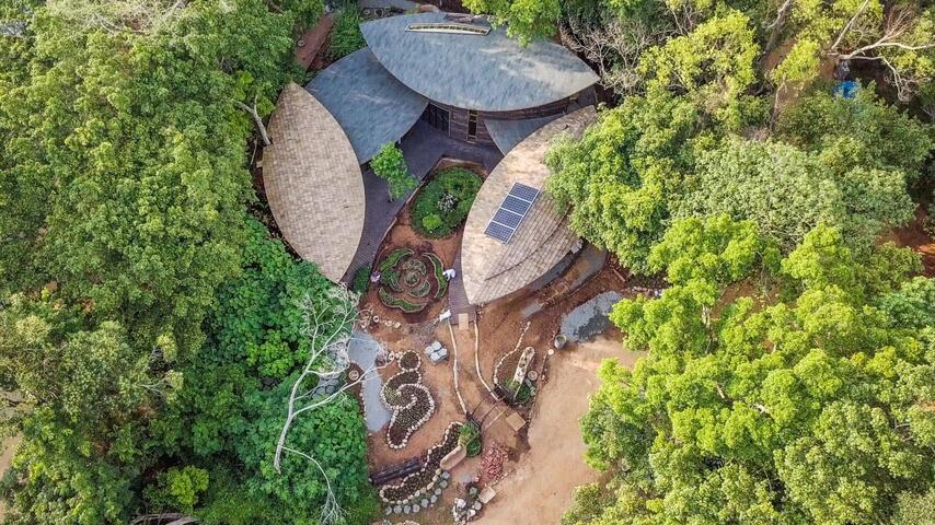 后里森林園區「四口之家」 智慧節能屋傳遞花博理念