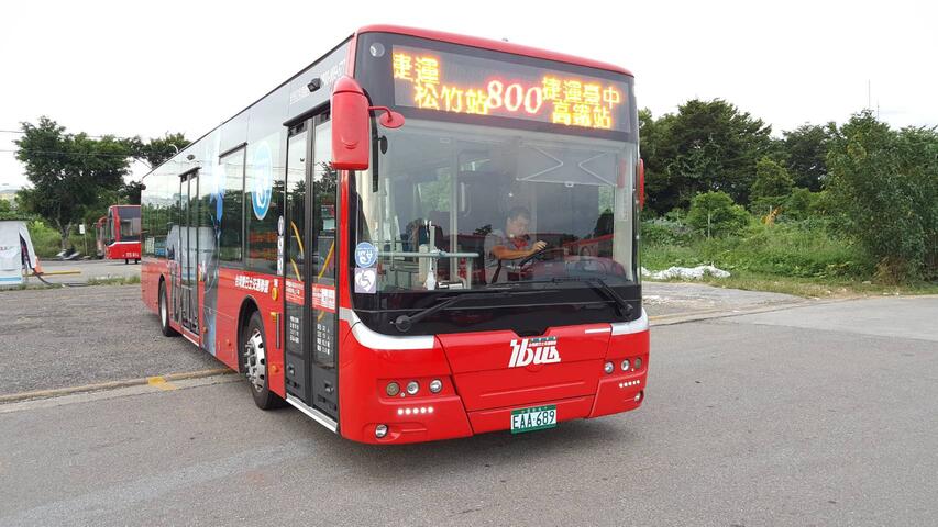文心捷運快線公車800路月底上路 前三天免費搭乘