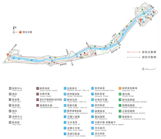 丰原葫芦墩公园-导览图