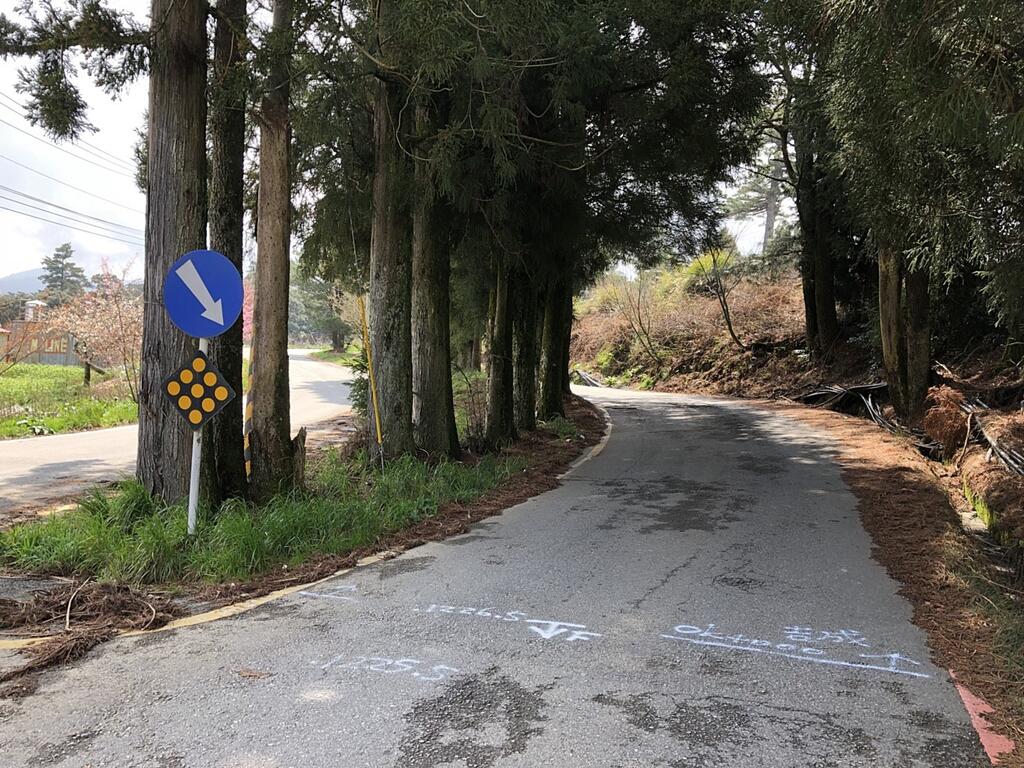 提升梨山道路品質 中市府啟動福壽路至南投交界處路平工程