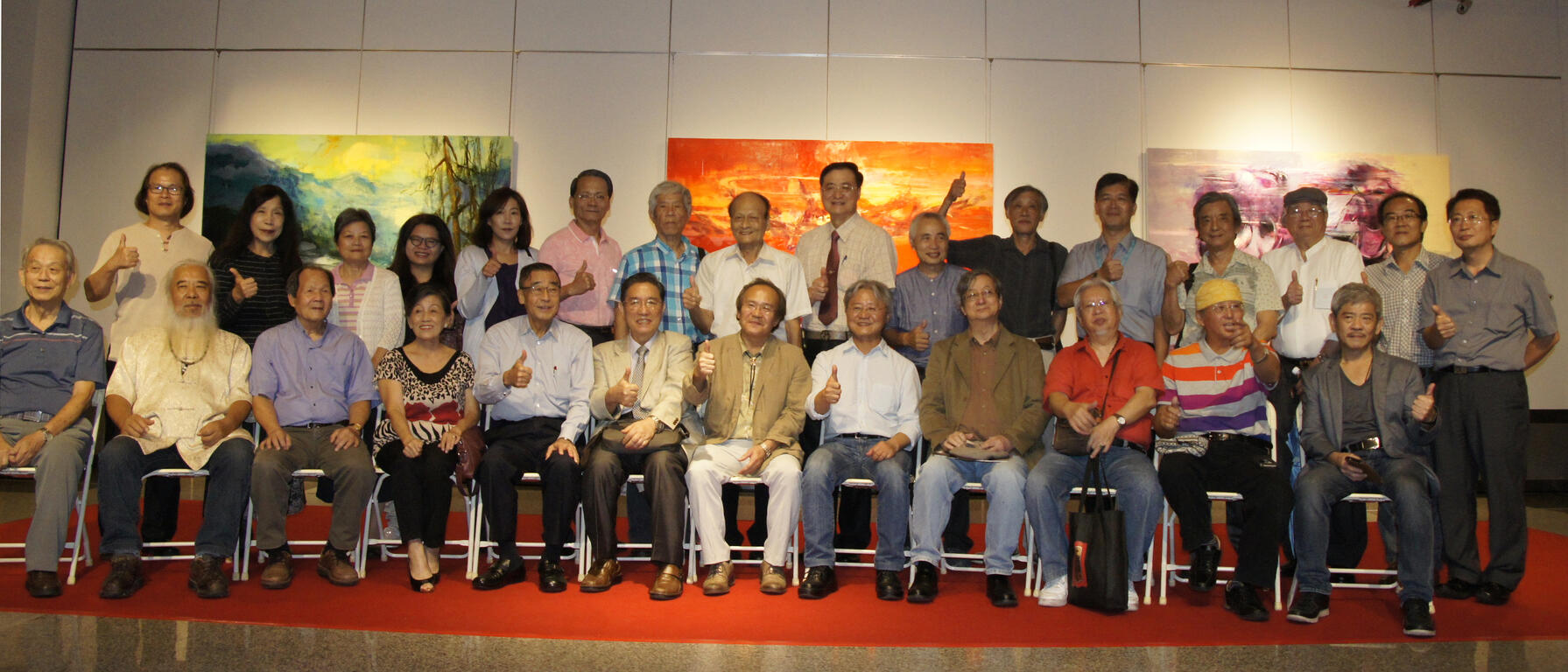 林憲茂油畫創作展 即日起至10/14展出