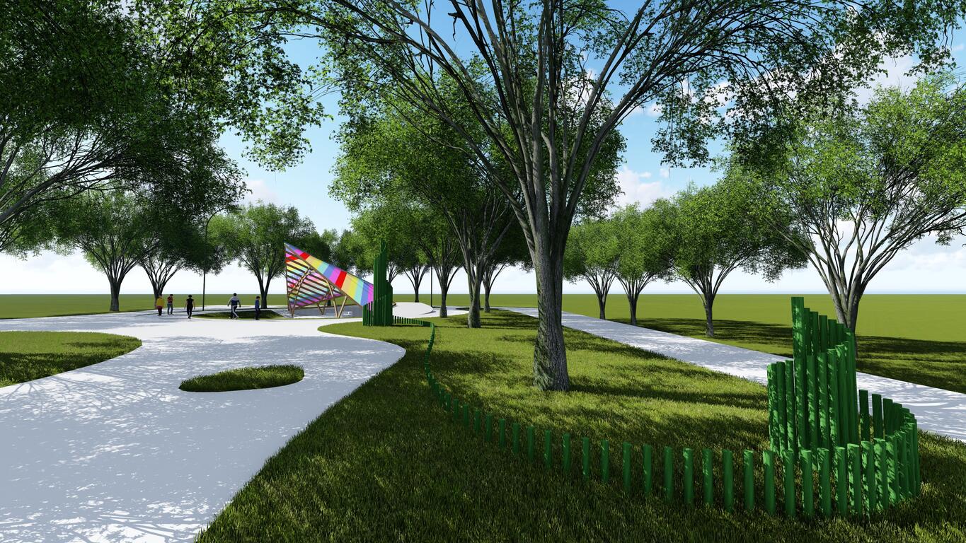 台中花博原民專區迎賓裝置藝術 「Siliq靈鳥的軌跡」打卡新地標