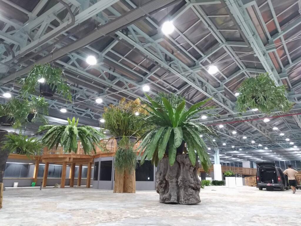 花博外埔园区智农馆 辜严倬云保种中心展出上千珍稀植物